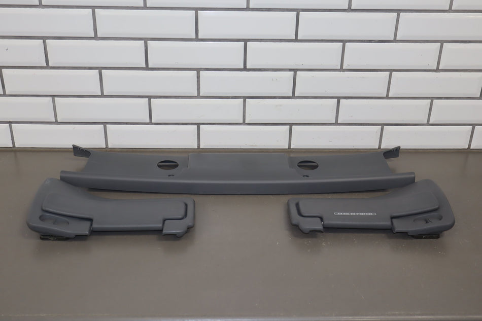 1996 Honda Civic del Sol Si Sun Visor Pair Left/Right Black type d