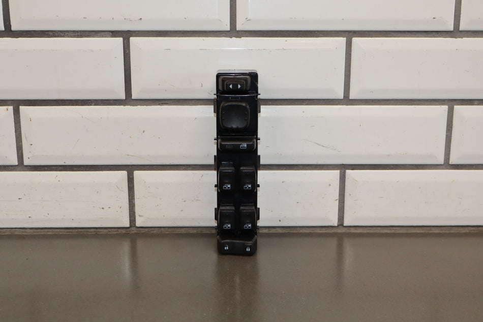 2003-2007 Hummer H2 - Left Front Window Switch W/ Bezel Black