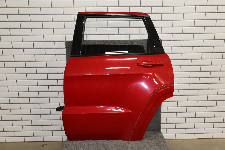 2014-21 Jeep Grand Cherokee SRT Left Rear Door Redline Red