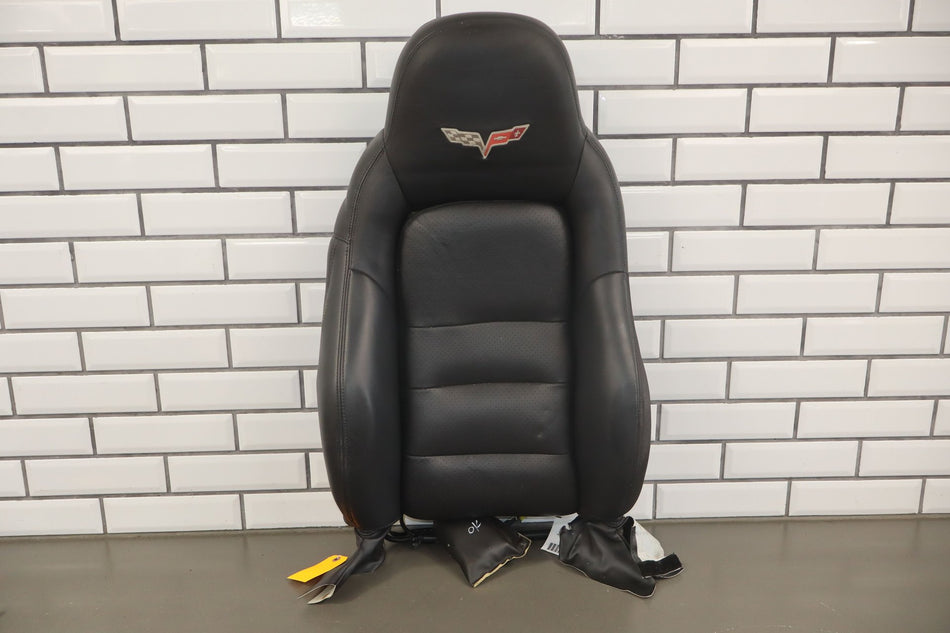 2010 Chevrolet Corvette Front Seat RH Passenger Seat Back