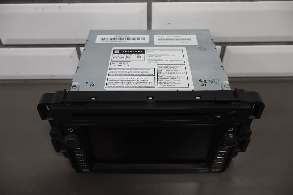 2009 Chevrolet Suburban 1500 Radio 20807044 OEM