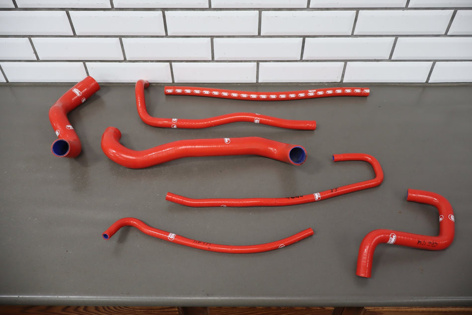 1997-2004 Chevrolet Corvette C5- Samco Cooling System Hoses PN:140 Red