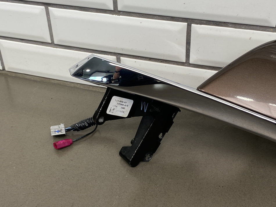 2012-20 OEM Tesla Model S Left Driver Door Side Mirror Sycamore Brown PMAB