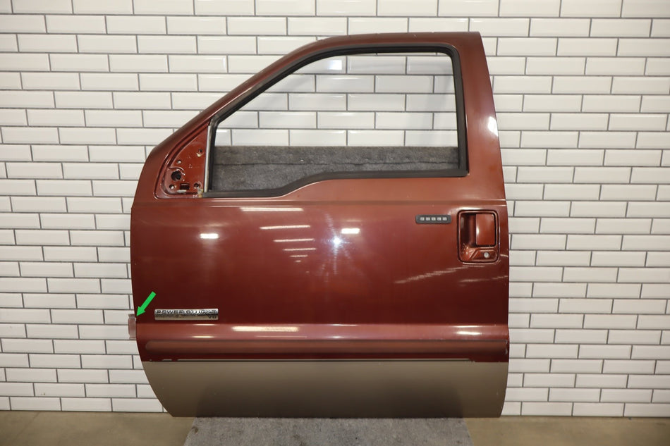 2005-2007 Ford F-250 Super Duty King Ranch Left Front Door Dark Copper T5