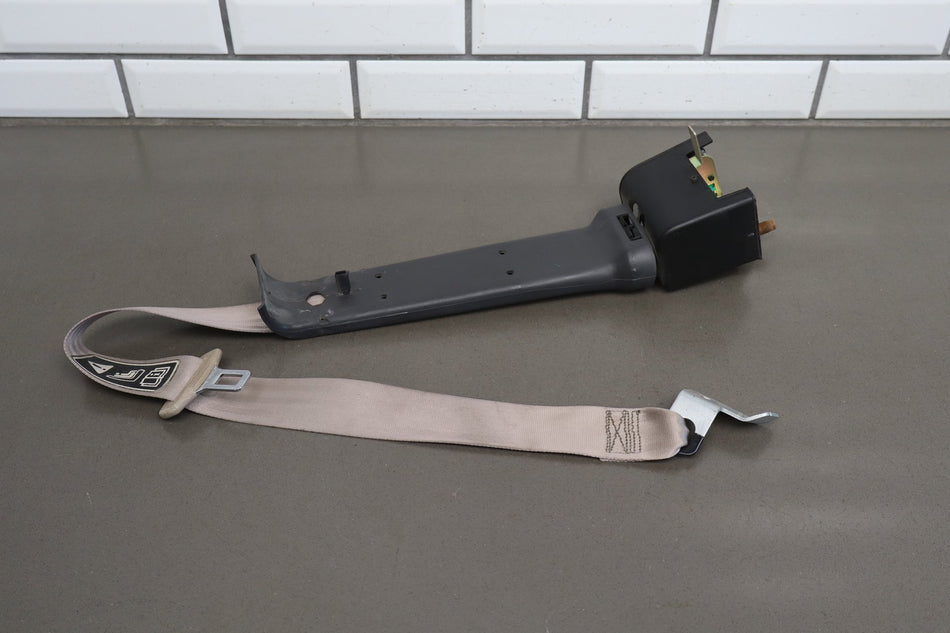 99-04 Mustang Convertible Driver Left LH Rear Seat Belt Retractor Tan XH