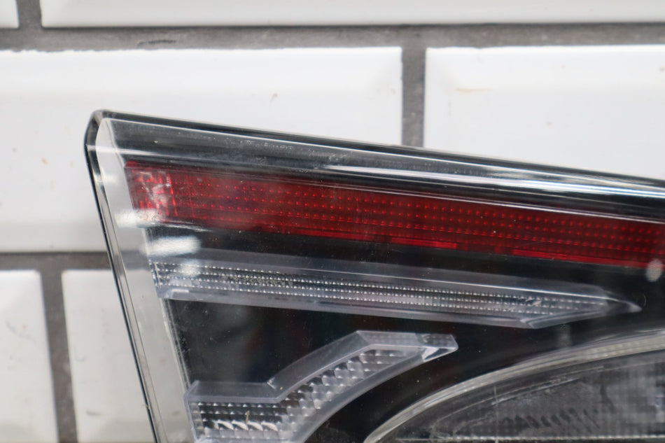 12-20 OEM Tesla Model S Rear Left Driver Side Inner Tail Light Trunk Liftgate