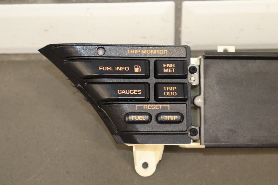1991-1993 Chevrolet Corvette C4 - Dash Information Screen
