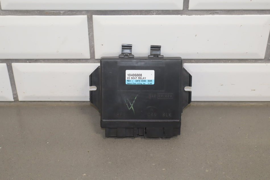 1997-2004 Chevrolet Corvette C5 Right Passenger Seat Memory Module 10406008