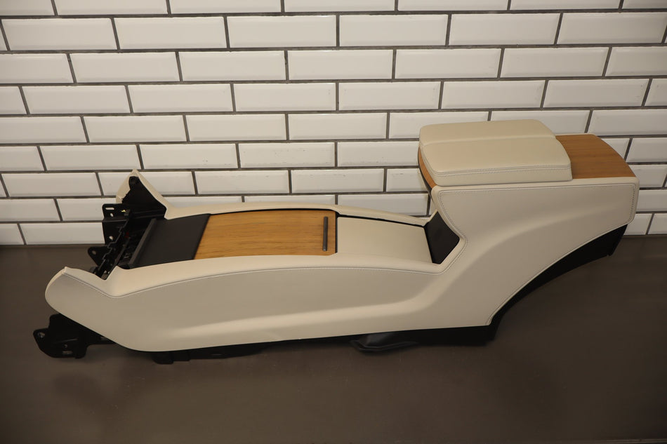 2020 Tesla Model X Front Console White
