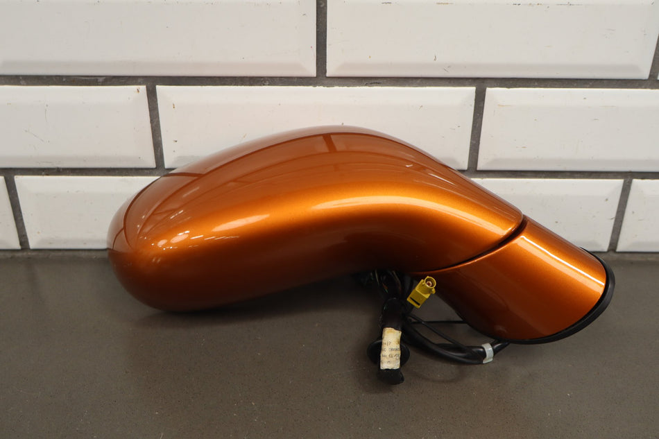 2005-2013 C6 Corvette Right Passenger Door Mirror Light Sensitive Atomic Orange