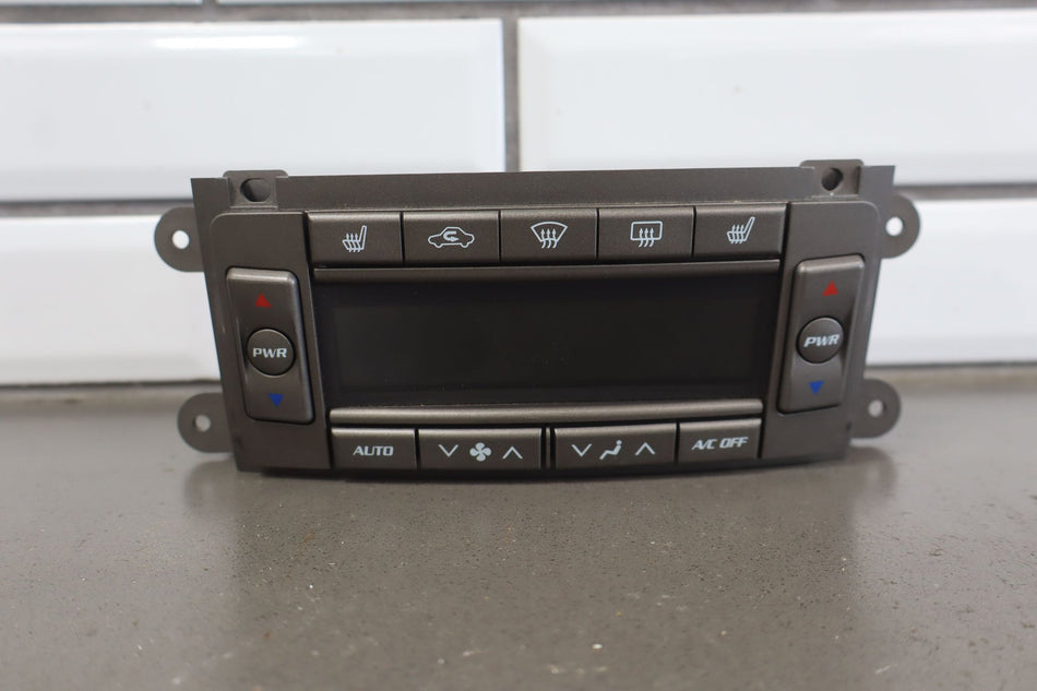 2006 Cadillac XLR- Heater/AC Controls