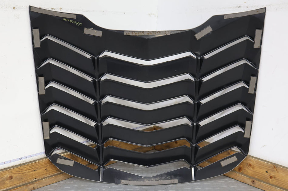 15-17 Ford Mustang Rear Window Louver Set (Black)