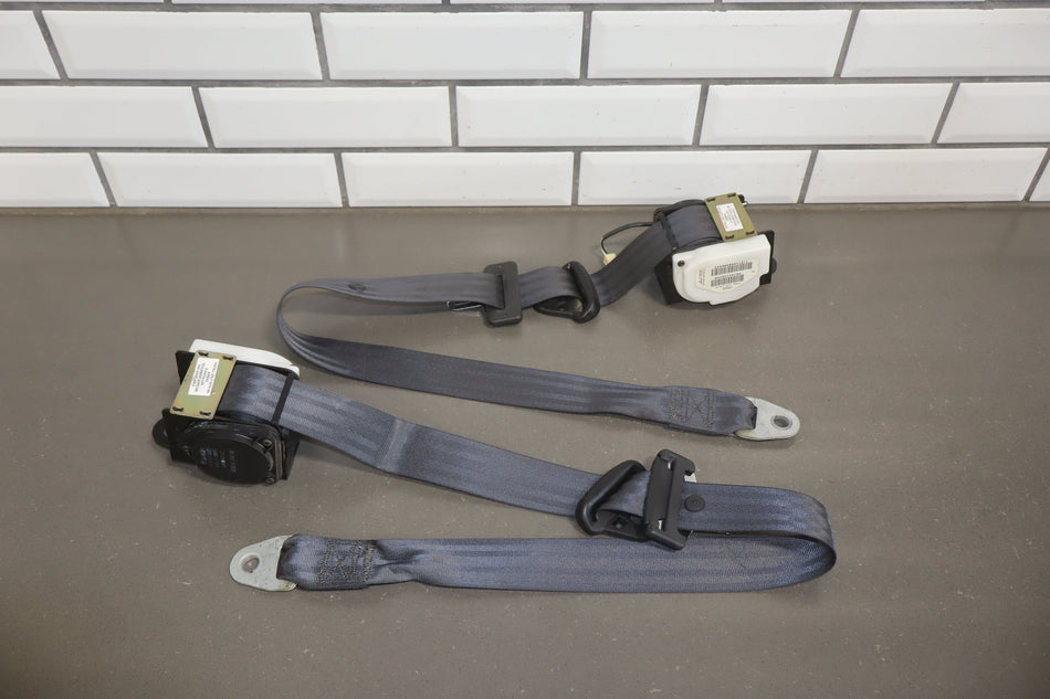 2004 Dodge Dakota Pair- Front Seat Belts Dark Slate Gray