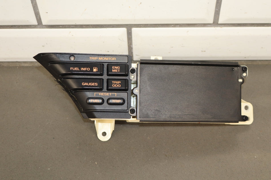 1991-1993 Chevrolet Corvette C4 - Dash Information Screen