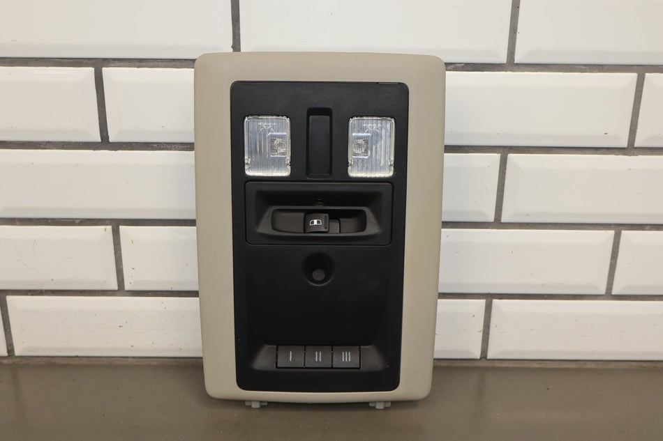13-18 Ram 1500 Overhead Console Homelink Sunroof Tan