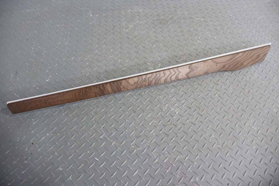 16-20 Tesla Model X Left Rear Door Woodgrain Trim