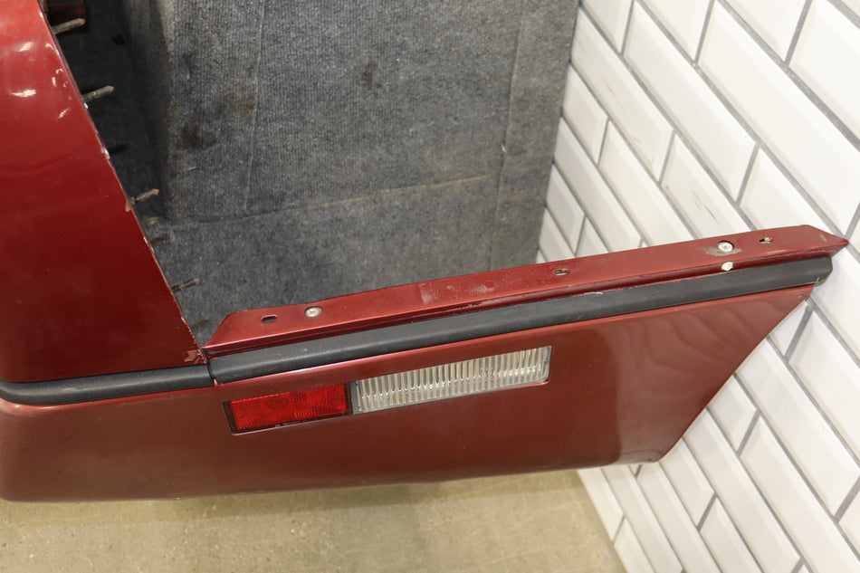84-90 Chevy C4 Corvette Rear Bumper (Dark Red 74)