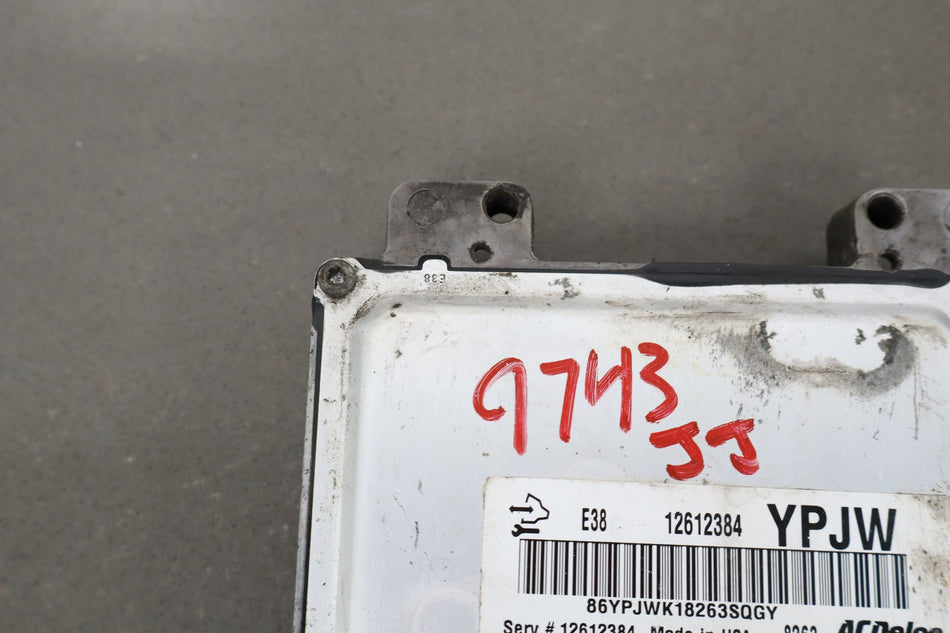 2008 Hummer H2 Engine Control Module ECM 12612384 6.2L V8
