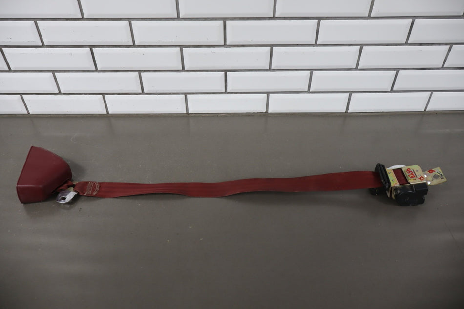1993 Cadillac Fleetwood Brougham Right Front Seat Belt Garnet Red 783