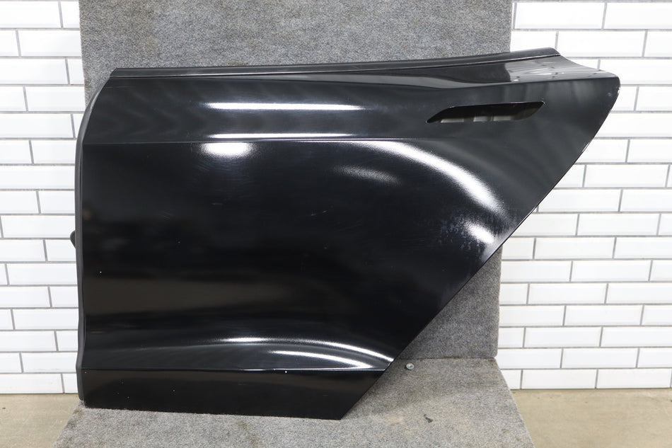 2012-2015 Tesla Model S Left Rear Door Black PBSB
