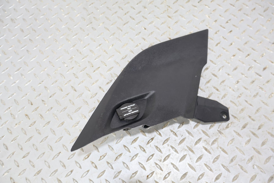 17-24 Porsche 718 Cayman Boxster Console Side Trim Pair (Black)