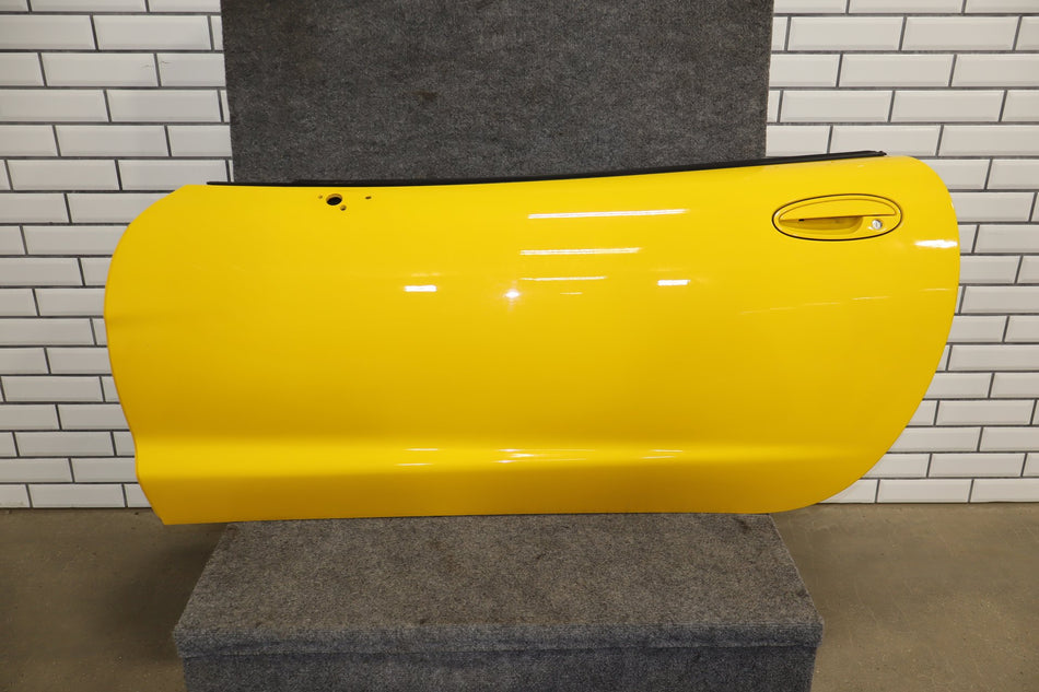 1997-2004 Chevrolet Corvette C5 Left Front Door Millenium Yellow 79