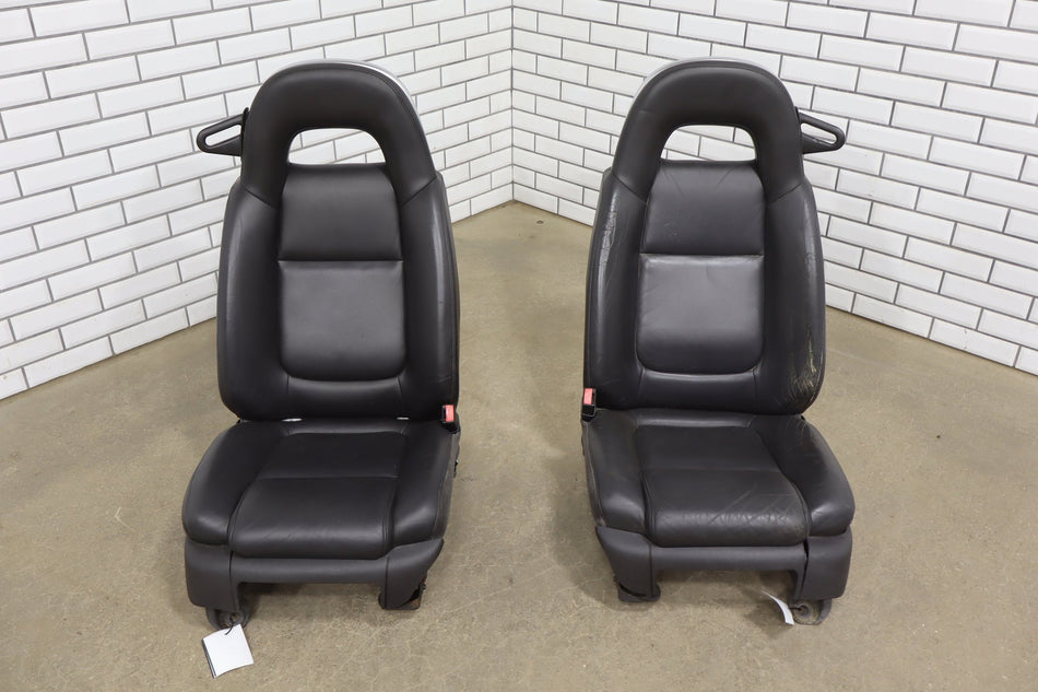 2003-2006 Chevrolet SSR Leather Seats Set Ebony 192