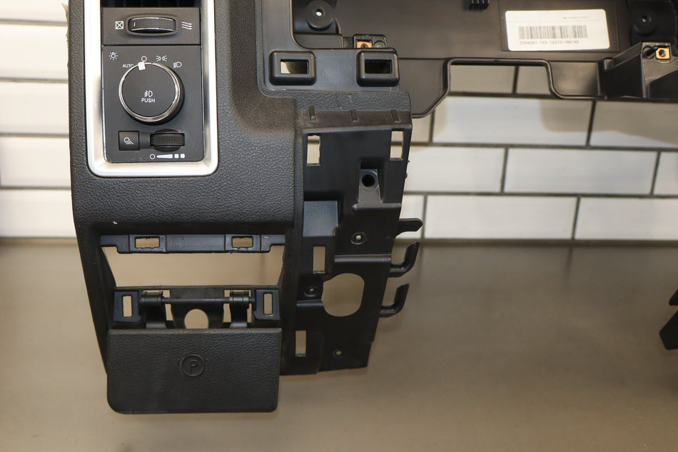 2013-2018 Ram Leather Dash Panel Black X9