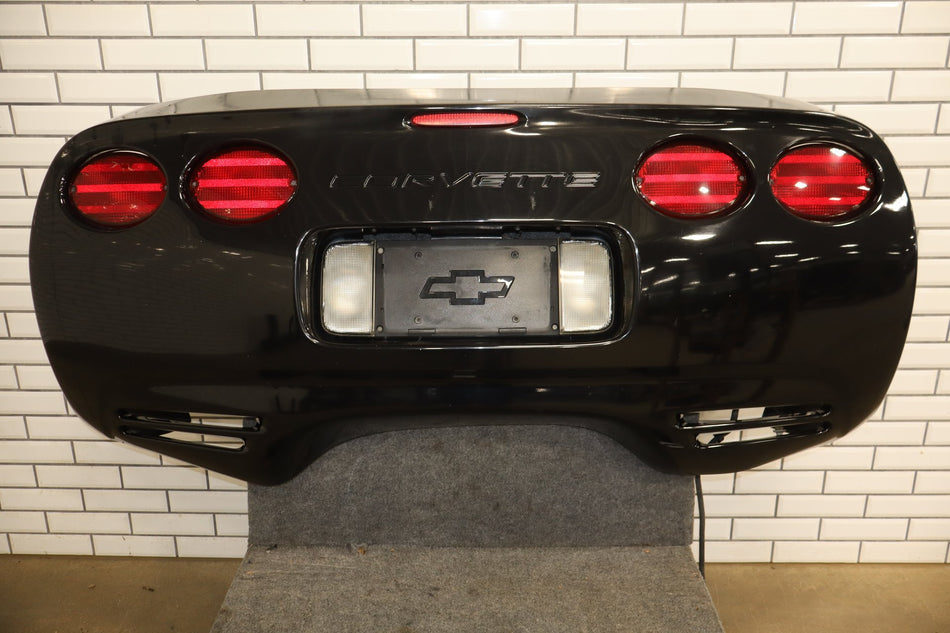 1997-2004 Chevrolet Corvette C5 Rear Bumper Black 41