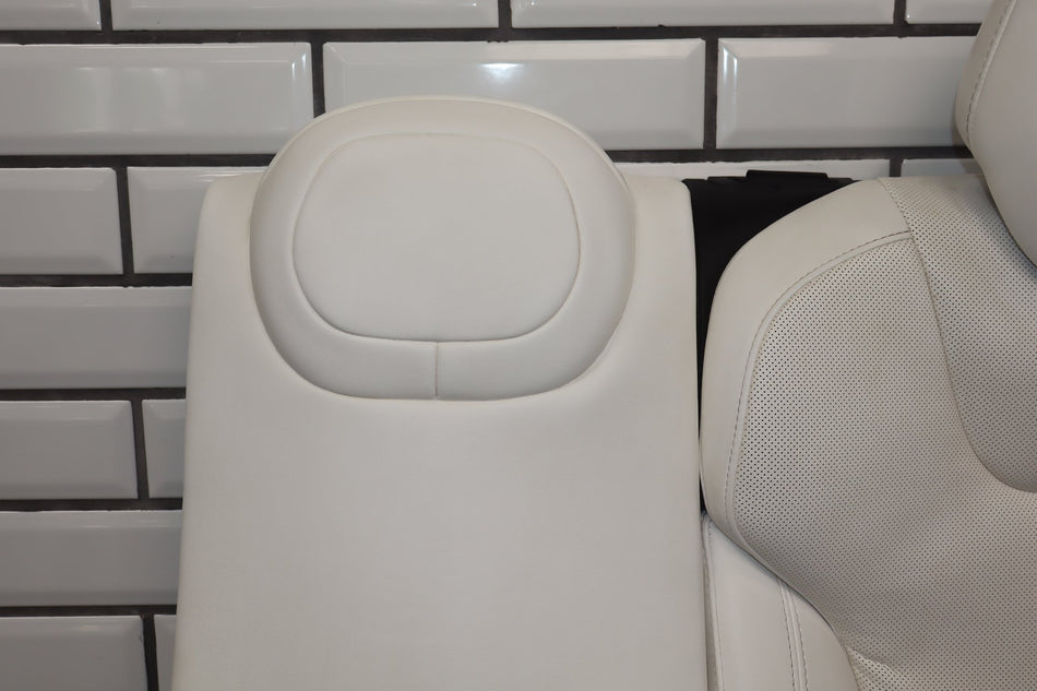 2022-2026 Tesla Model S Left Rear Seat Back Upper Assembly White