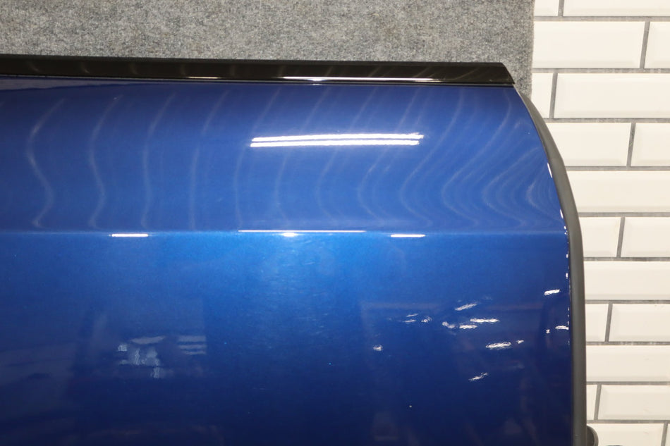 2022 Tesla Model S Right Rear Door Deep Blue Metallic ( ppsb )