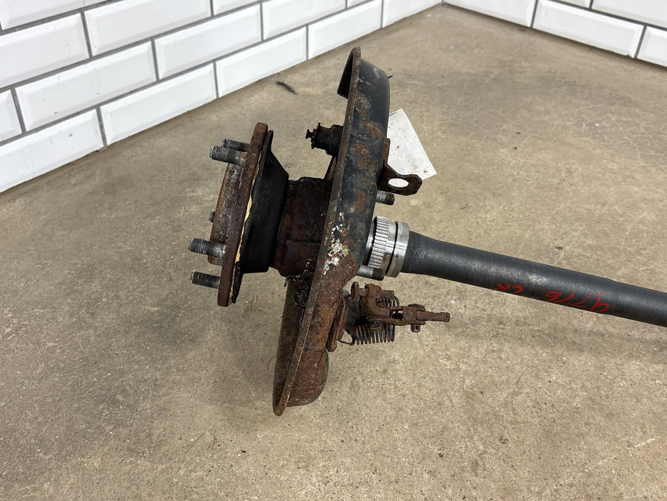 1998-2002 Toyota Land Cruiser J100 Left Rear Axle Shaft W/ Hub Backing Plate
