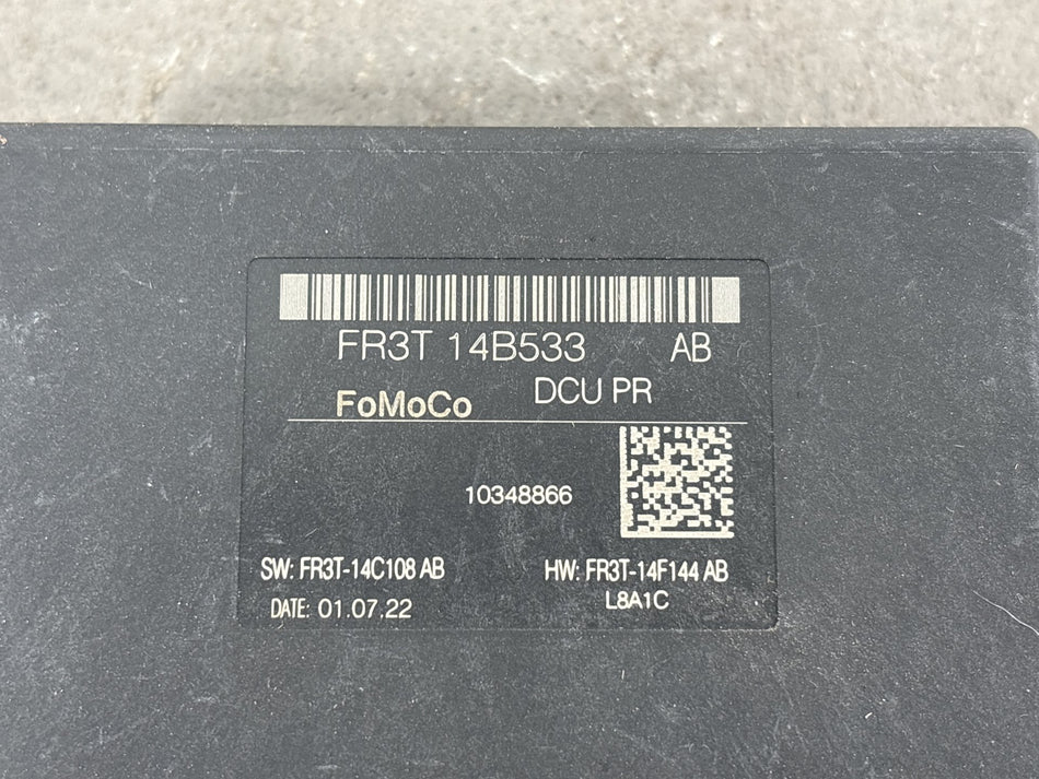 2015-2023 Ford Mustang Passenger Right Door Control Module FR3T-14B533-AB OEM