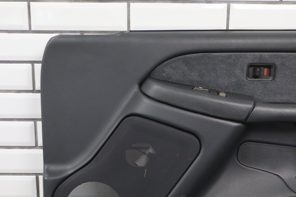 99-02 Chevy Silverado/GMC Sierra Right Front Door Panel 65K Miles Graphite