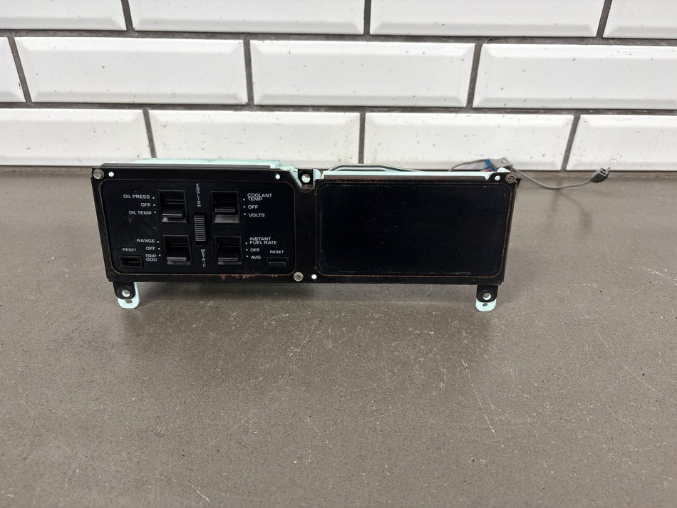 86-89 Chevy C4 Corvette Driver Info Screen