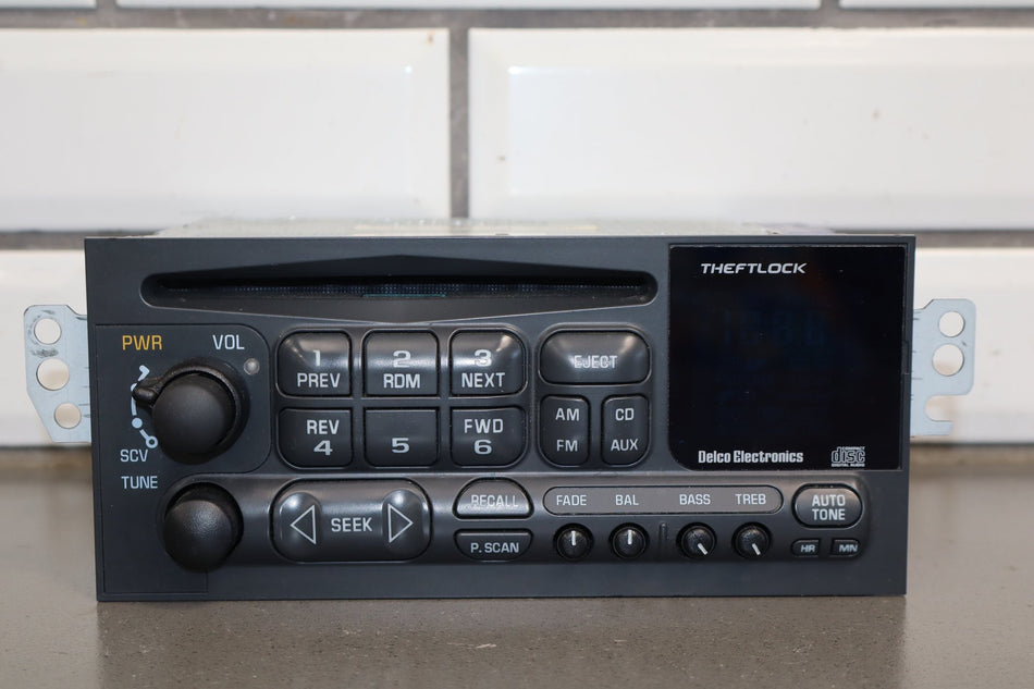 1997-2004 Chevrolet Corvette C5 CD AM/FM Radio 12370293