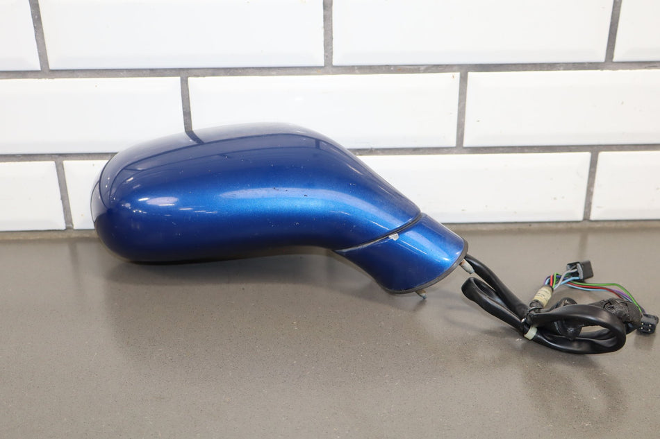 1997-2004 Chevrolet Corvette Right Door Mirror Electron Blue 21 10416056