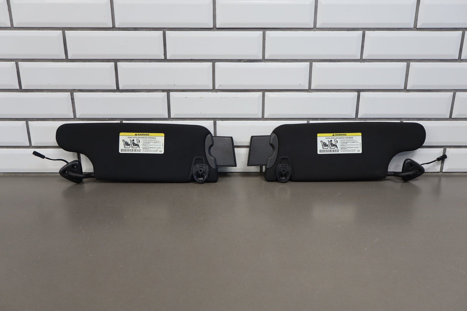 11-14 Dodge Challenger Sun Visor Pair Illuminated