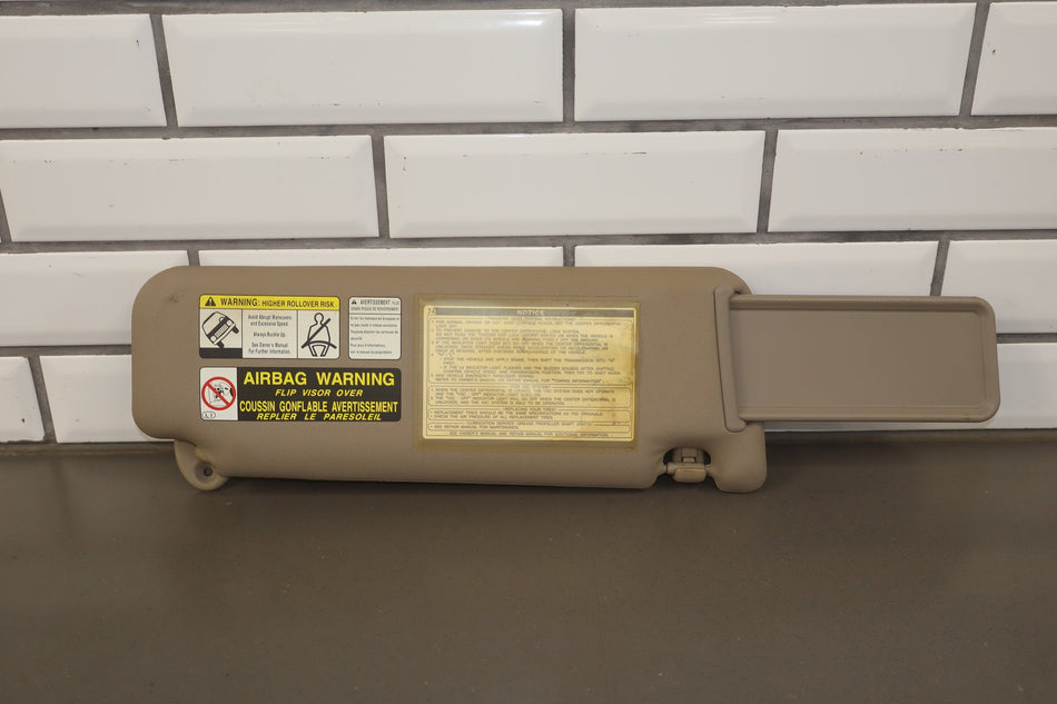 2003-2009 Toyota 4Runner N210- Sun Visor Pair
