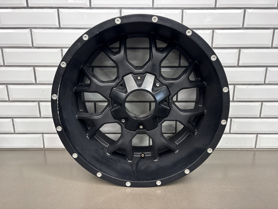 Mayhem Warrior 20x10 Wheel Set of 4 (8x6.5) Light Rash