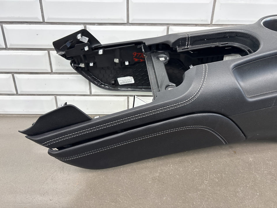 2015-2023 Ford Mustang S550 Center Console Armrest Cup Holder Ebony Black OEM