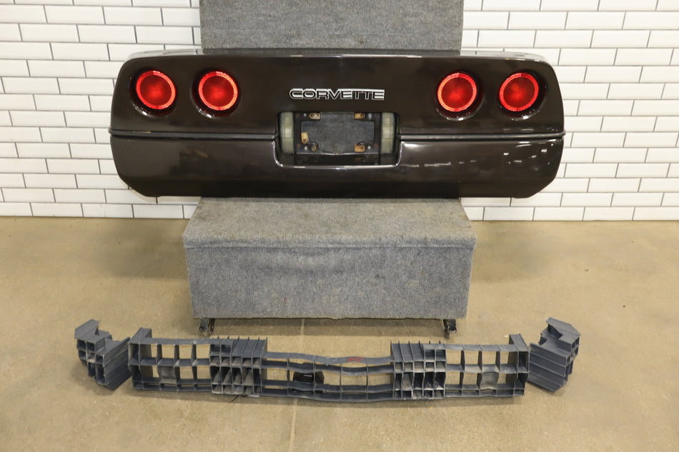 1984-1990 Chevrolet Corvette C4 Rear Bumper Charcoal Metallic 96