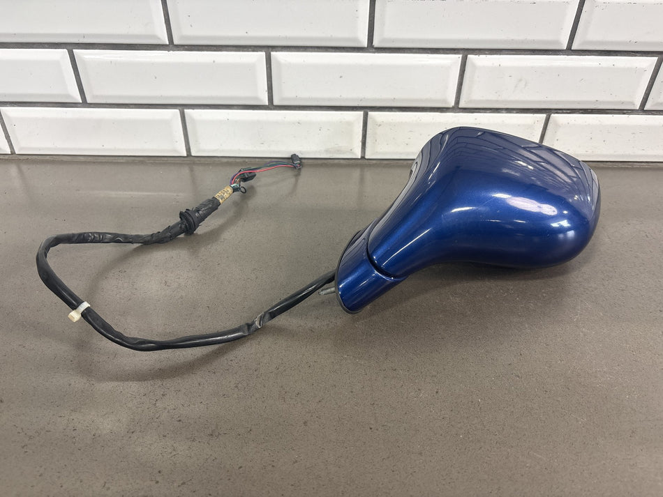 2001-2004 Chevrolet Corvette Left Door Mirror LeMans Blue 19U
