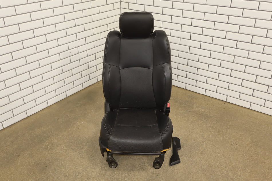 2013-2018 Ram 1500/2500/3500 4th Gen Right Front Seat Leather Black X9