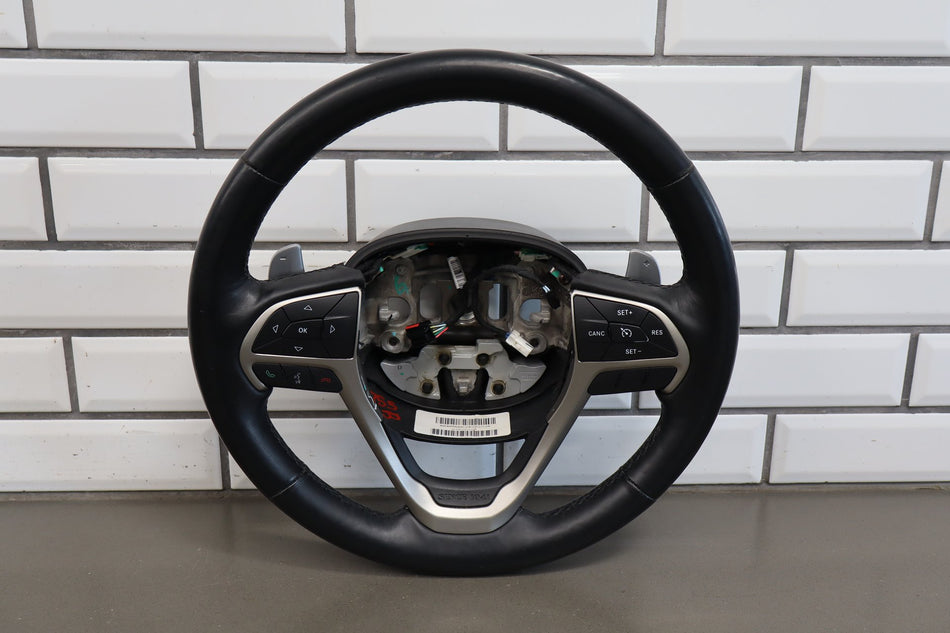 14-16 Jeep Grand Cherokee Limited Heated Leather Steering Wheel