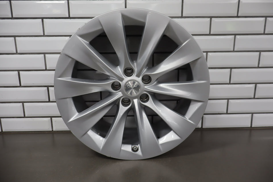 2016-2021 Tesla Model X Rear 20x9.5 Aluminum Alloy Slipstream Wheel