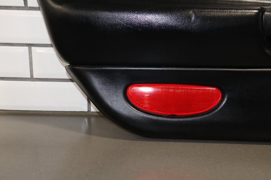 1997-2004 Chevrolet Corvette C5 Left Front Door Trim Panel Black