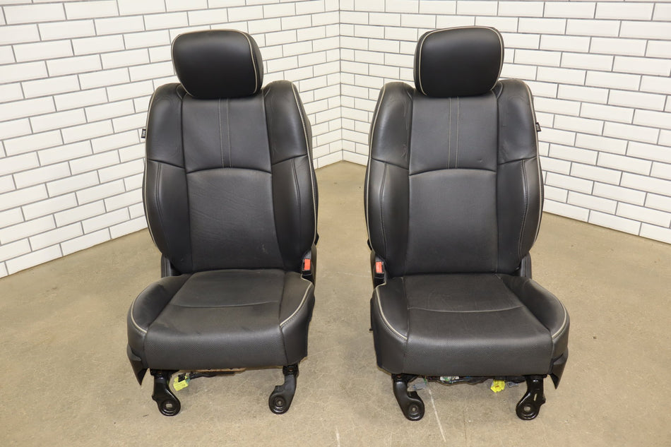 2013-2018 Ram 1500 Limited Leather Seats Set Black X9