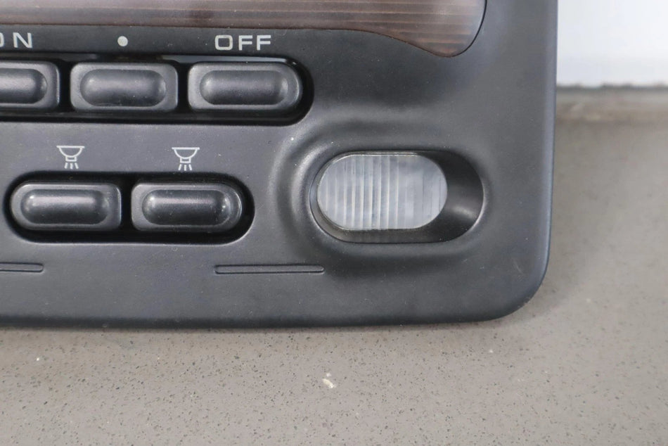 Front Console, 1991, Mitsubishi, 3000GT