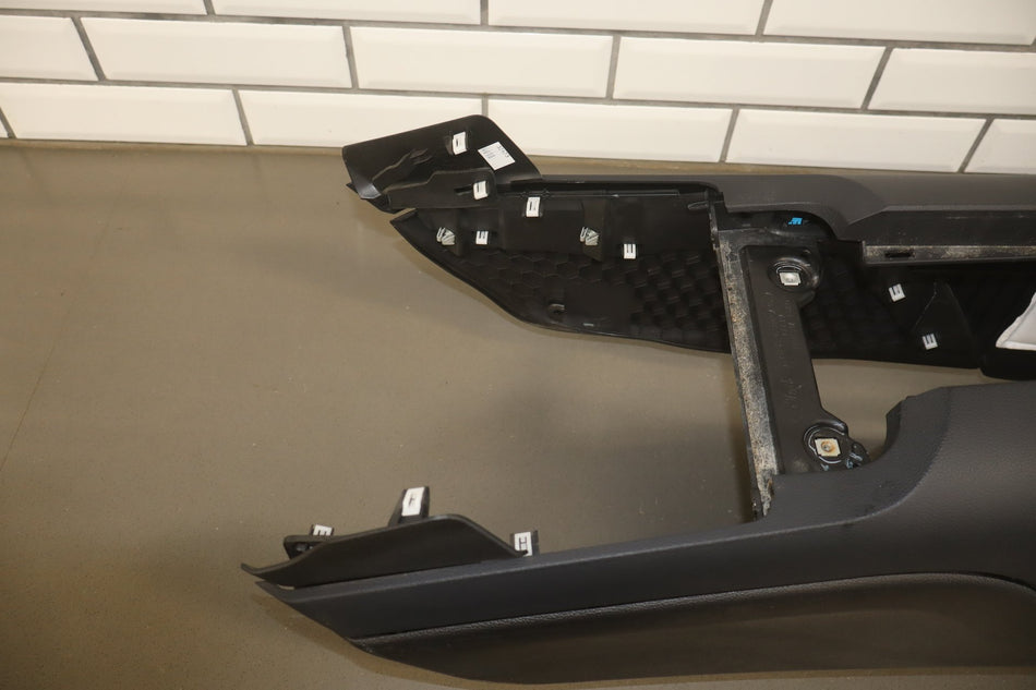 2015-2023 Ford Mustang GT Manual Trans Center Console Assembly Black Leather